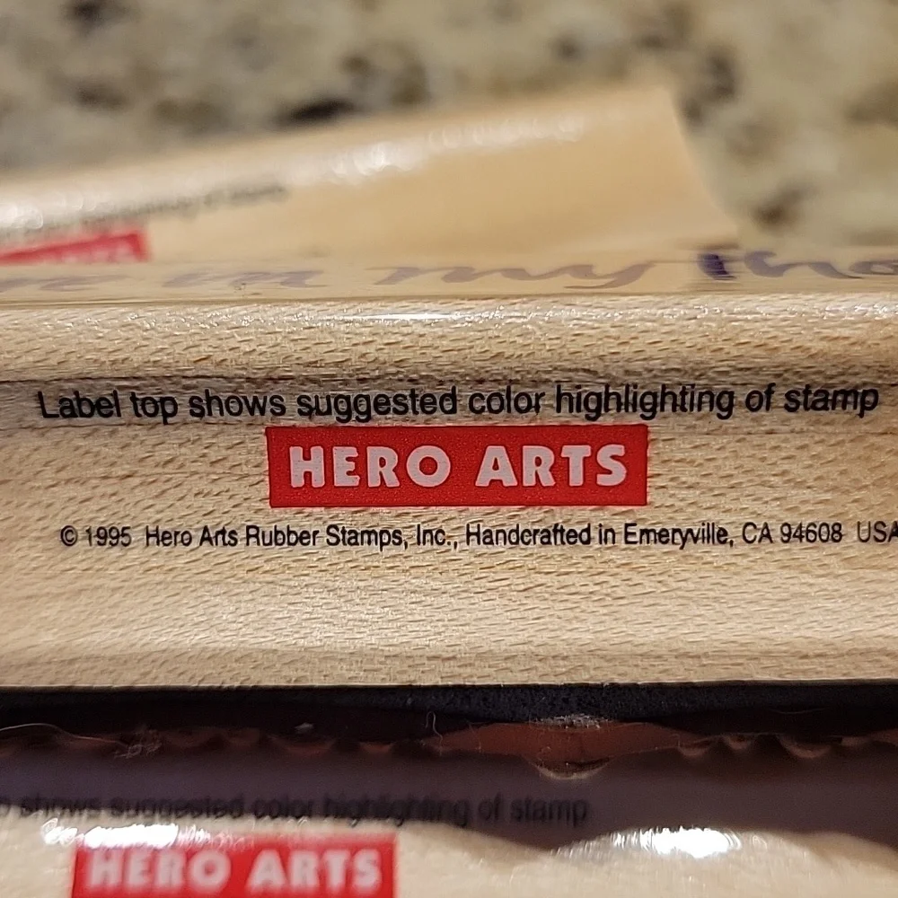 1995 Hero Arts Stamp Phrases